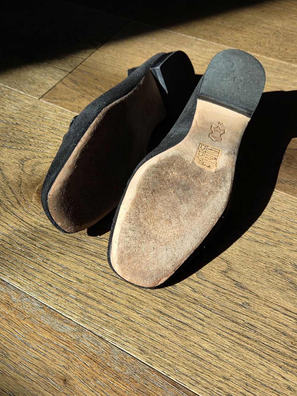 Tory Burch Black Suede Flats